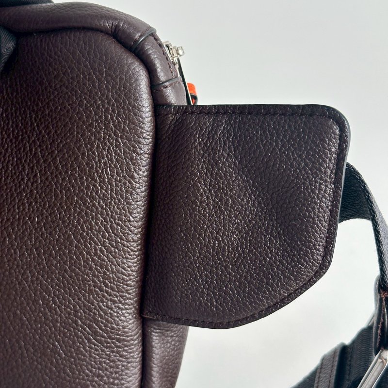 99新🆕 Loewe 羅意威 Puzzle 咖色拼色腰包-11