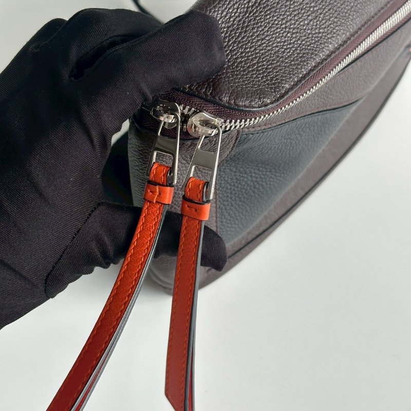 99新🆕 Loewe 羅意威 Puzzle 咖色拼色腰包-15