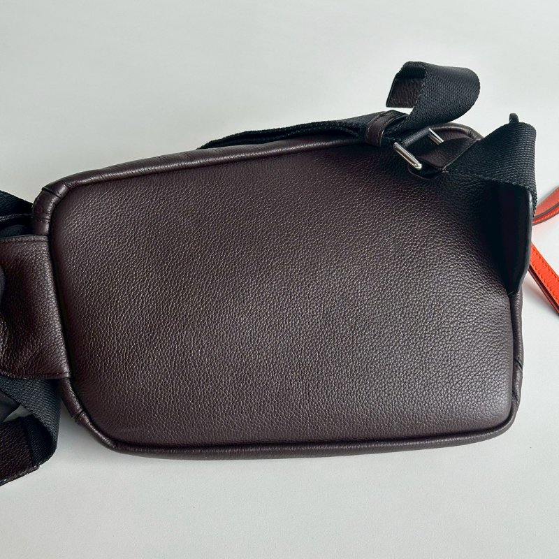 99新🆕 Loewe 羅意威 Puzzle 咖色拼色腰包-16