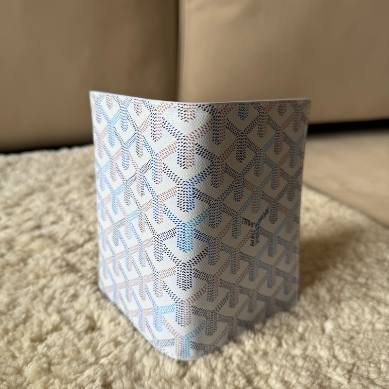 白色情人節禮物🎁Goyard 2026限量色 冰川藍 護照夾-8