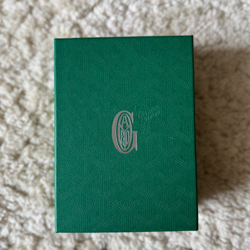 白色情人節禮物🎁Goyard 2026限量色 冰川藍 護照夾-17