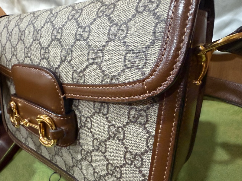 Gucci horsebit 1955 老花 （可肩揹/斜揹）-9