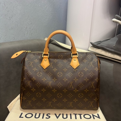LV Speedy30 老花手提款