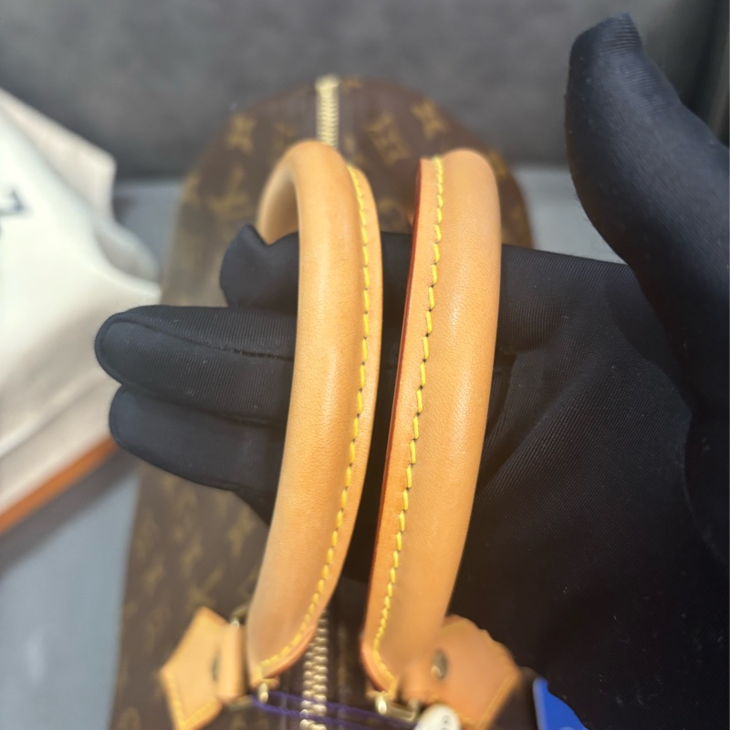 LV Speedy30 老花手提款-3