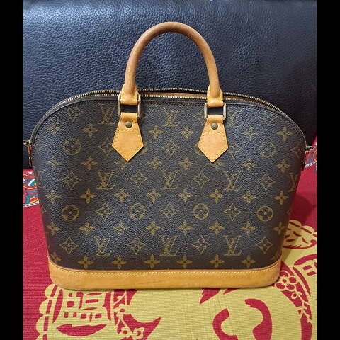 31cm／日本進口／二手LV貝殼包／Alma PM