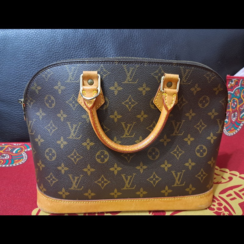 31cm／日本進口／二手LV貝殼包／Alma PM-1