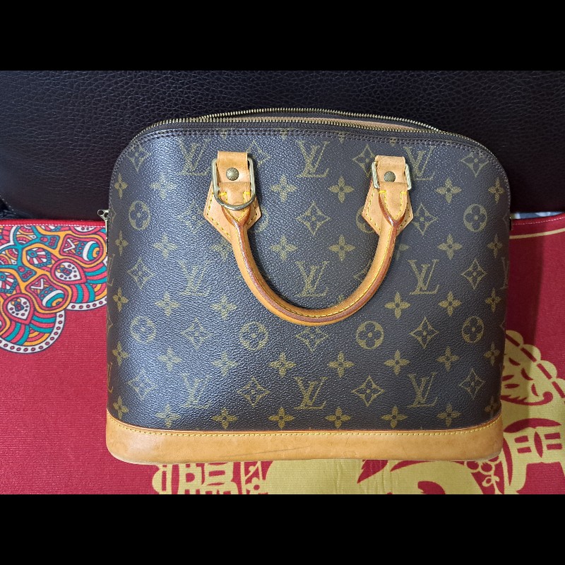 31cm／日本進口／二手LV貝殼包／Alma PM-3