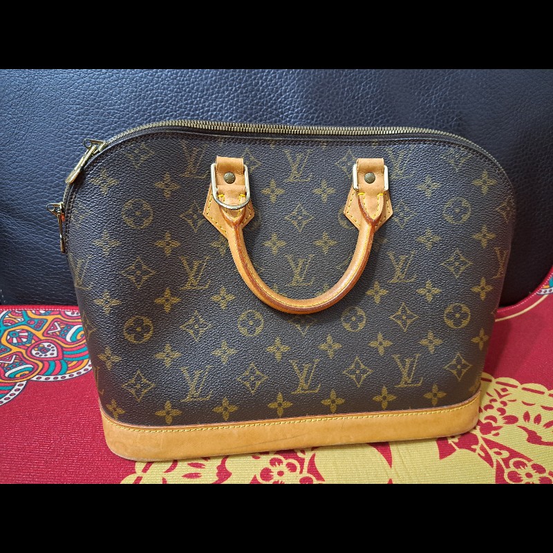 31cm／日本進口／二手LV貝殼包／Alma PM-9