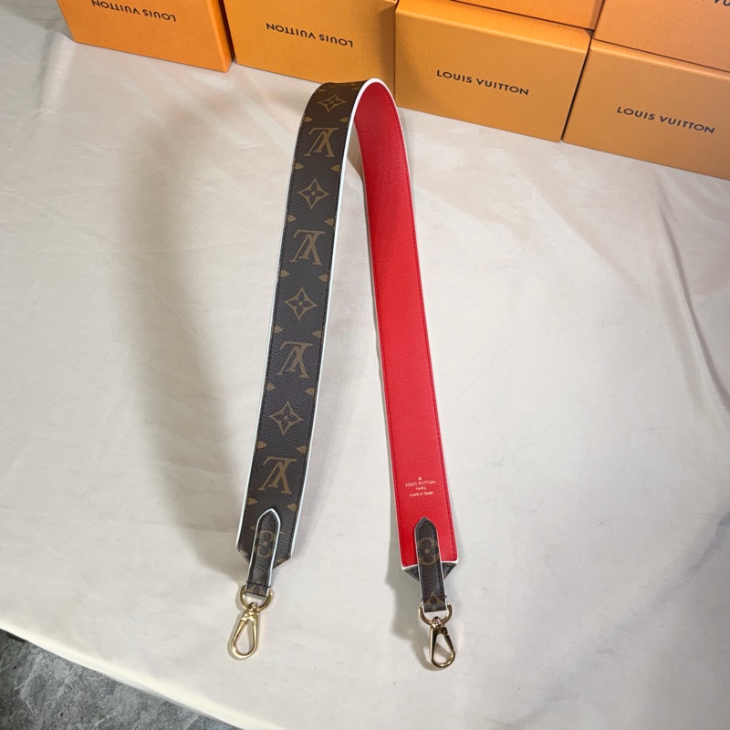 ‼️全台最甜近新美品 LV新款寬背帶/ 肩帶 LouisVuitton 路易威登 雙面用-0