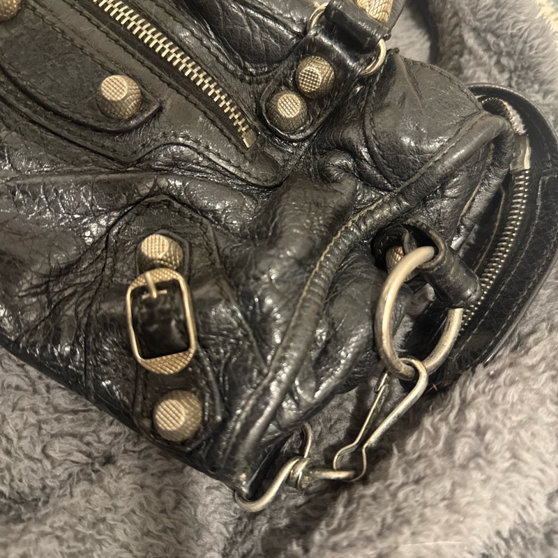 BalenciagaMini city 機車包-11