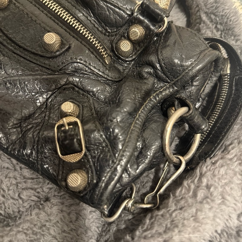 BalenciagaMini city 機車包-15