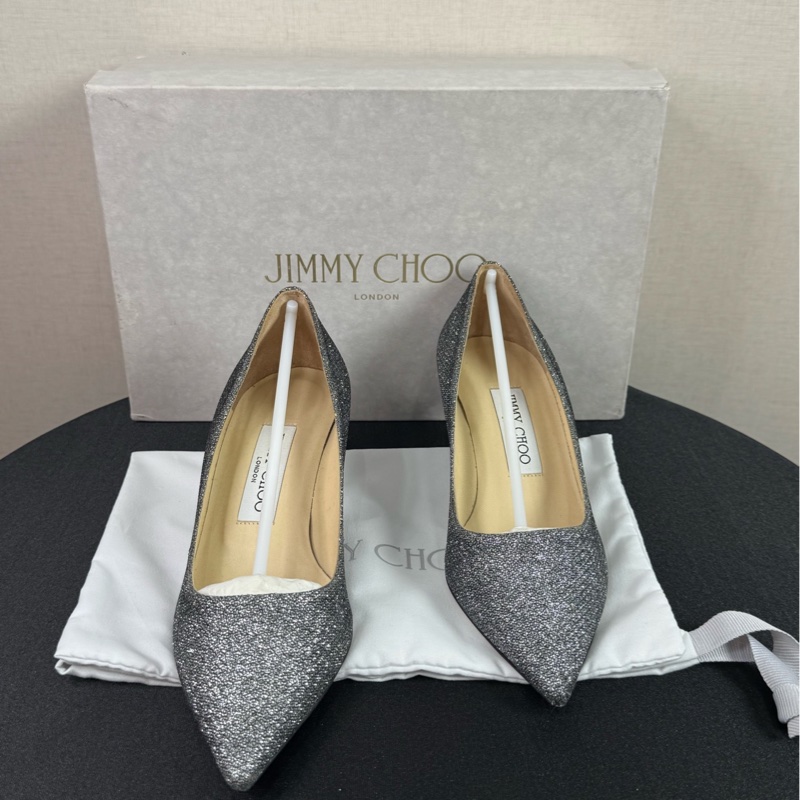 99新Jimmy Choo周仰傑高跟鞋 35碼 帶防塵袋鞋盒-0