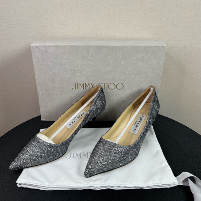 99新Jimmy Choo周仰傑高跟鞋 35碼 帶防塵袋鞋盒-2