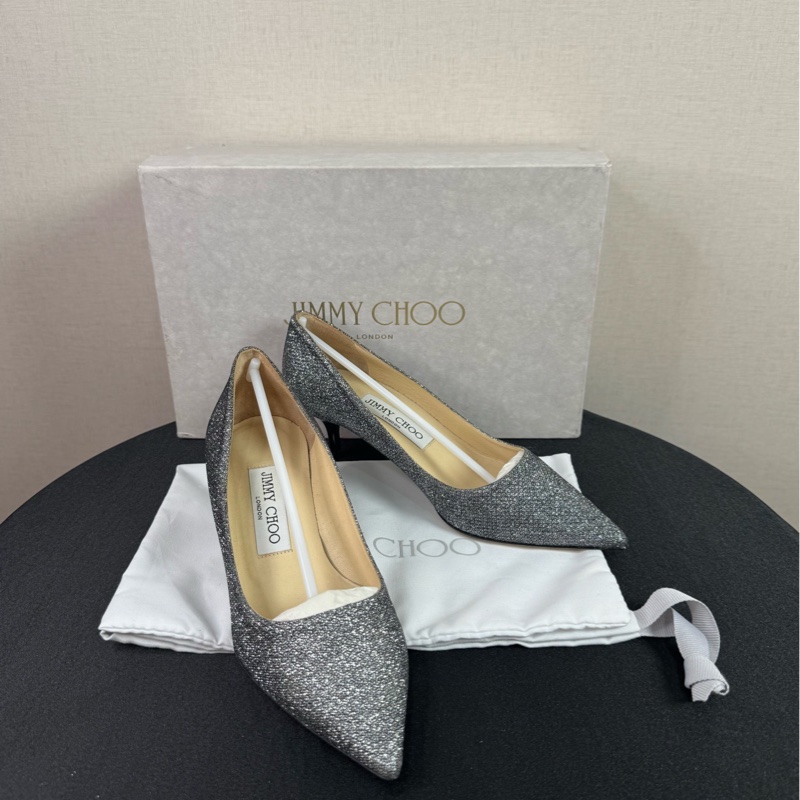 99新Jimmy Choo周仰傑高跟鞋 35碼 帶防塵袋鞋盒-4