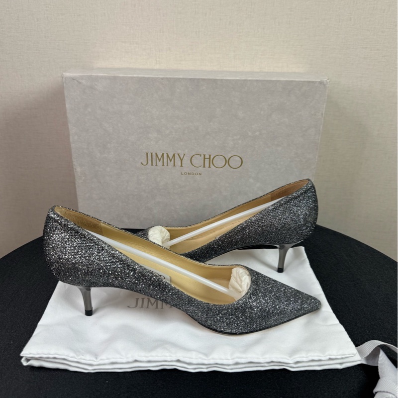 99新Jimmy Choo周仰傑高跟鞋 35碼 帶防塵袋鞋盒-5