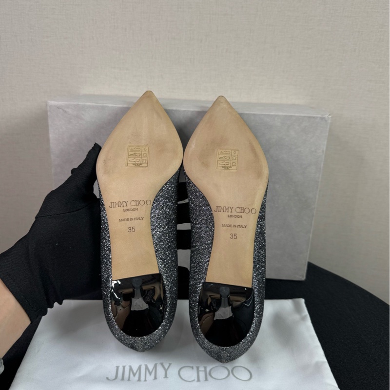 99新Jimmy Choo周仰傑高跟鞋 35碼 帶防塵袋鞋盒-8