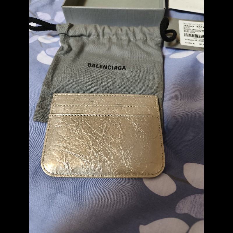 巴黎世家卡包-未來銀-6