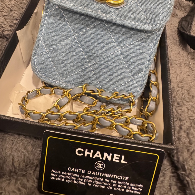 CHANEL MINi單寧小廢包-20