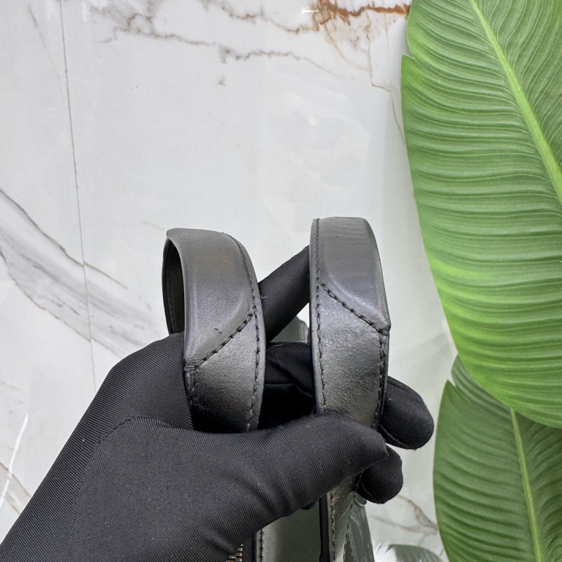 98新路易威登/Louis Vuitton黑色老花公文包手提包 編碼16 經典黑灰老花低調又高級 商務場合自帶氣場 大容量設計 電腦、文件、筆記本都能輕鬆收納，尺寸34x10x35cm-7