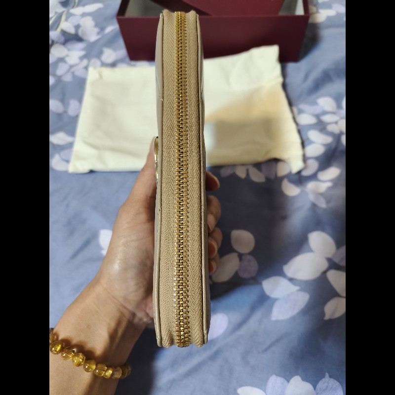 GUCCI-奶茶色長夾-9