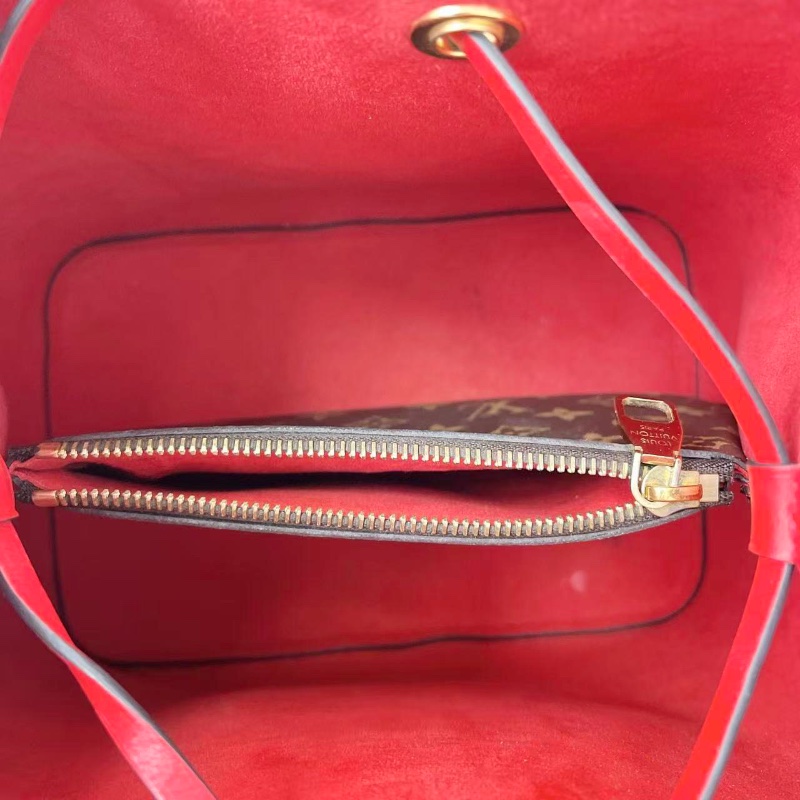 LV老花紅水桶NéONOé 中號26*26*17 98新配件塵袋-2