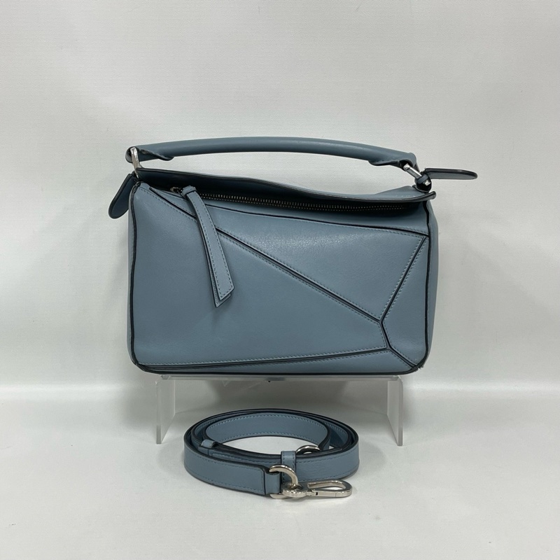 Loewe Puzzle 小号雾霾蓝-1