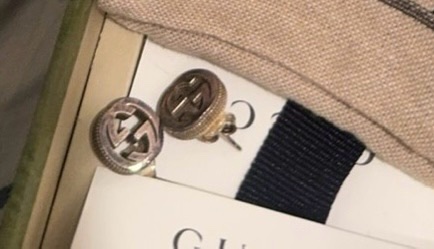 Gucci雙G 925純銀。Dior J’A DIOR鍍金復古大圈-19