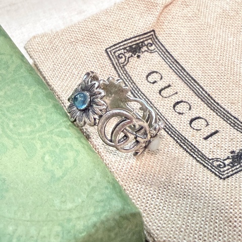 GUCCI  925小雛菊戒指 #13