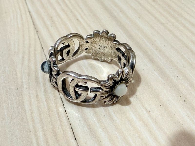 GUCCI  925小雛菊戒指 #13-4
