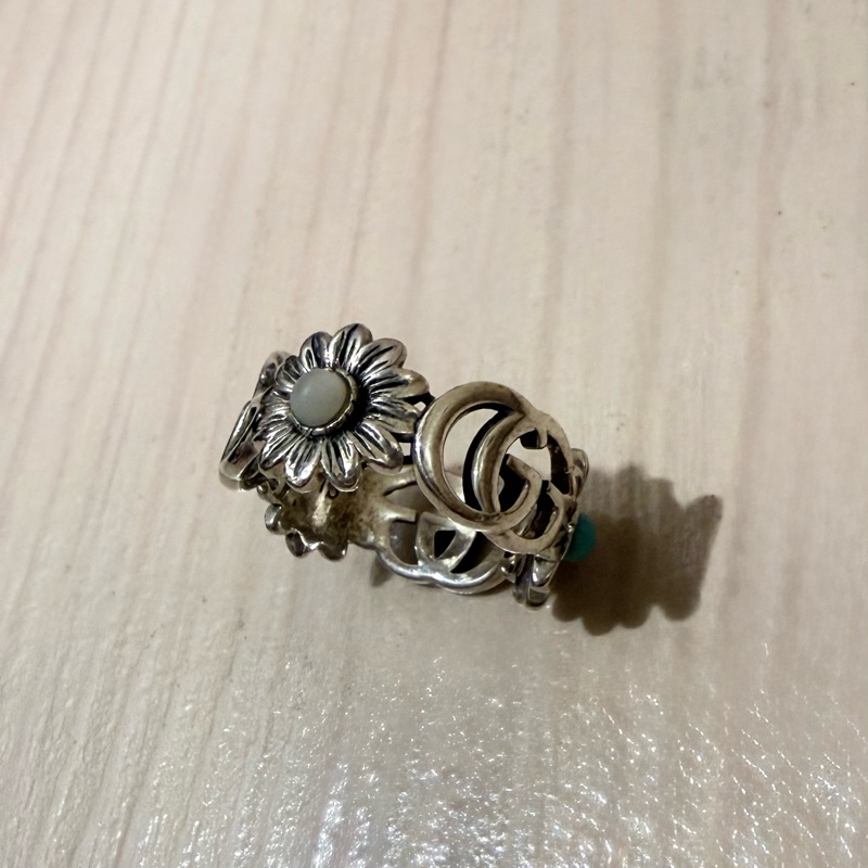 GUCCI  925小雛菊戒指 #13-2