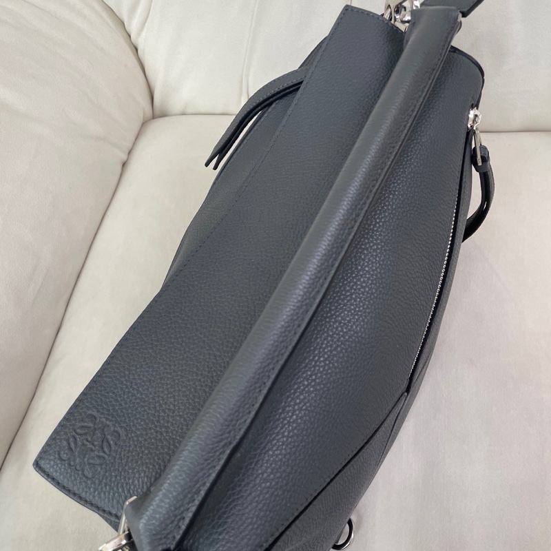 羅意威/Loewe炭灰色puzzle中號 底長29cm 好成色 21年編碼-3