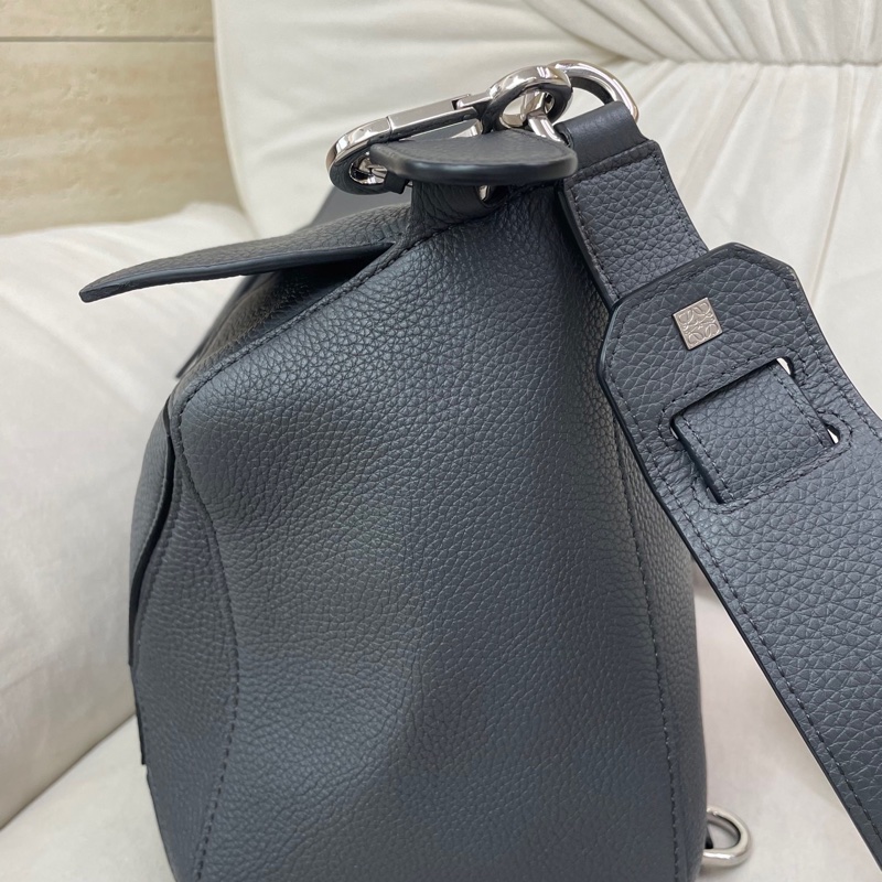 羅意威/Loewe炭灰色puzzle中號 底長29cm 好成色 21年編碼-4