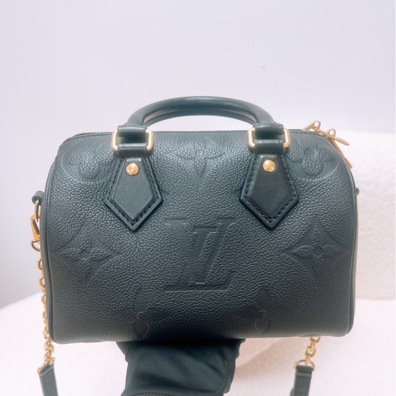 Lv speedy 20 全皮黑色-1