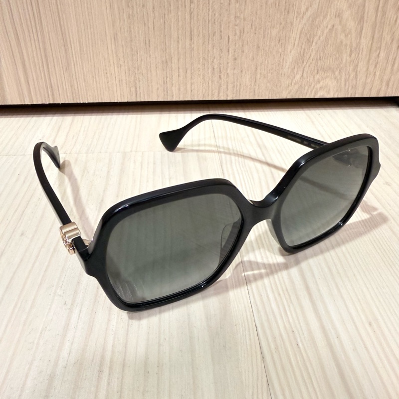 GUCCI｜GG1072SA 黑GG膠框太陽眼鏡-1