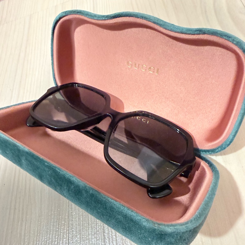 GUCCI｜GG1072SA 黑GG膠框太陽眼鏡-5