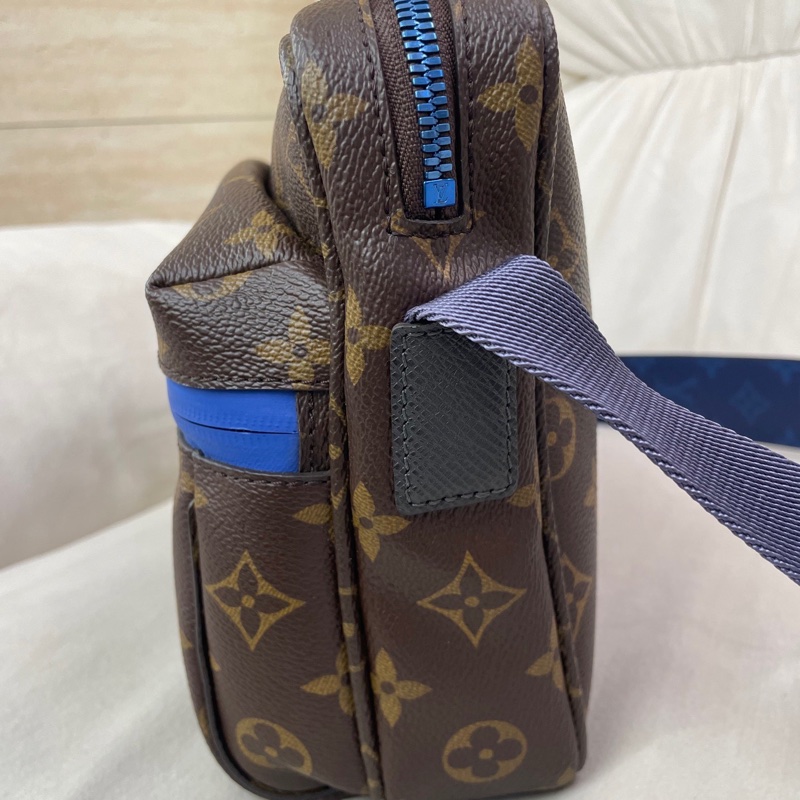 Louis Vuitton路易威登 老花限定撞色相機包 斜挎包 18年無附件-3