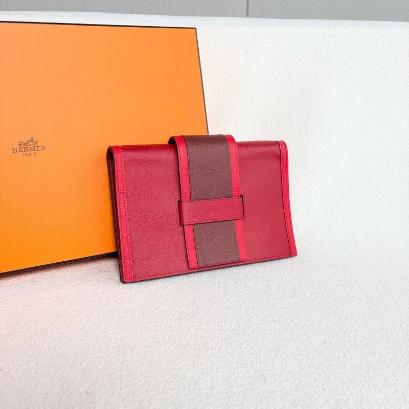 Hermes三拼色Passant斜背包 辣椒紅/心紅色/愛馬仕紅 Evercolor皮 20*14*2 99新配件盒子 購證 肩帶 塵袋-4