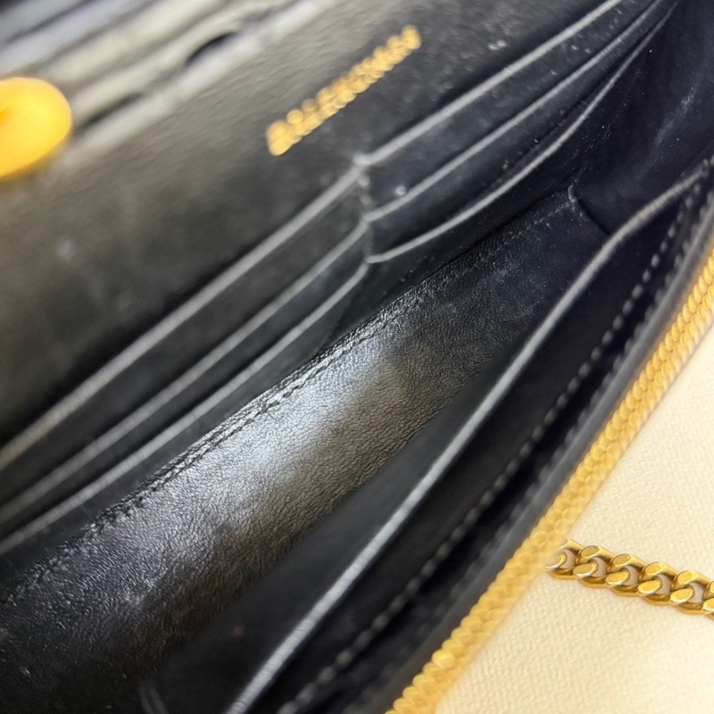 Balenciaga hourglass 沙漏包 黑金鰐魚壓紋 20*12  98新配件塵袋-3