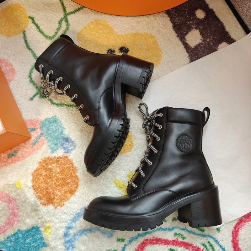 Hermes馬丁靴愛馬仕黑色Bridge及踝靴愛馬仕系37碼-3