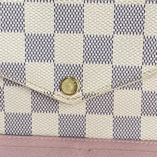 LouisVuitton 路易威登白棋盤格三合一 無附件-3