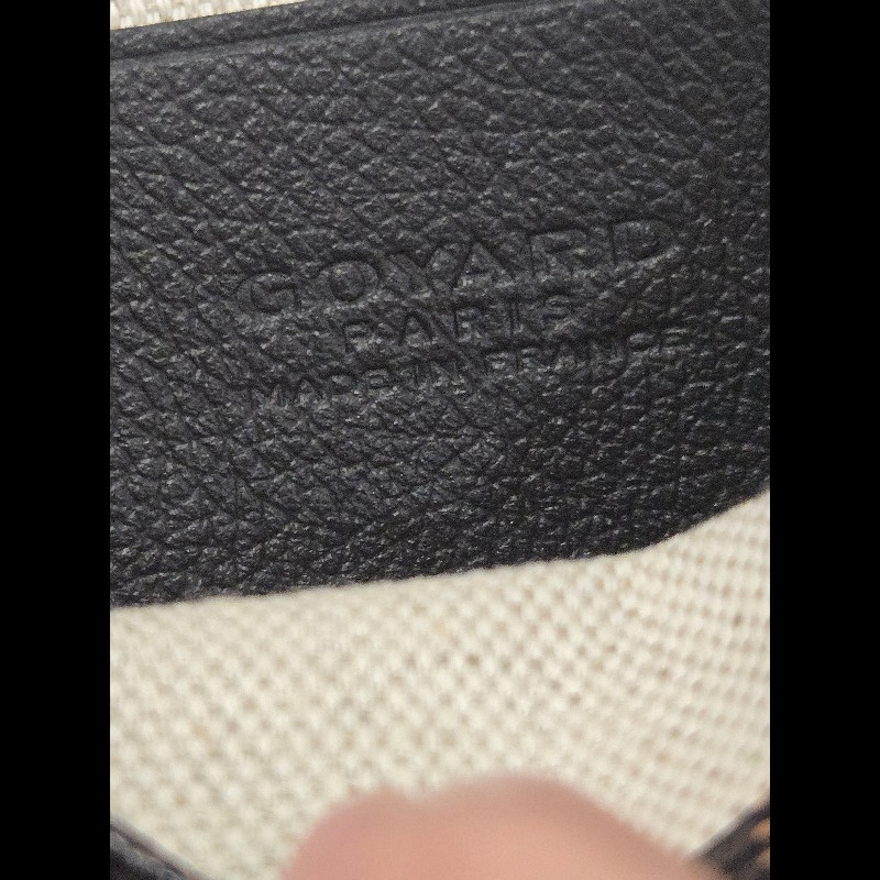 Goyard Plumet Pocket Wallet 經典黑配棕 信封包-39