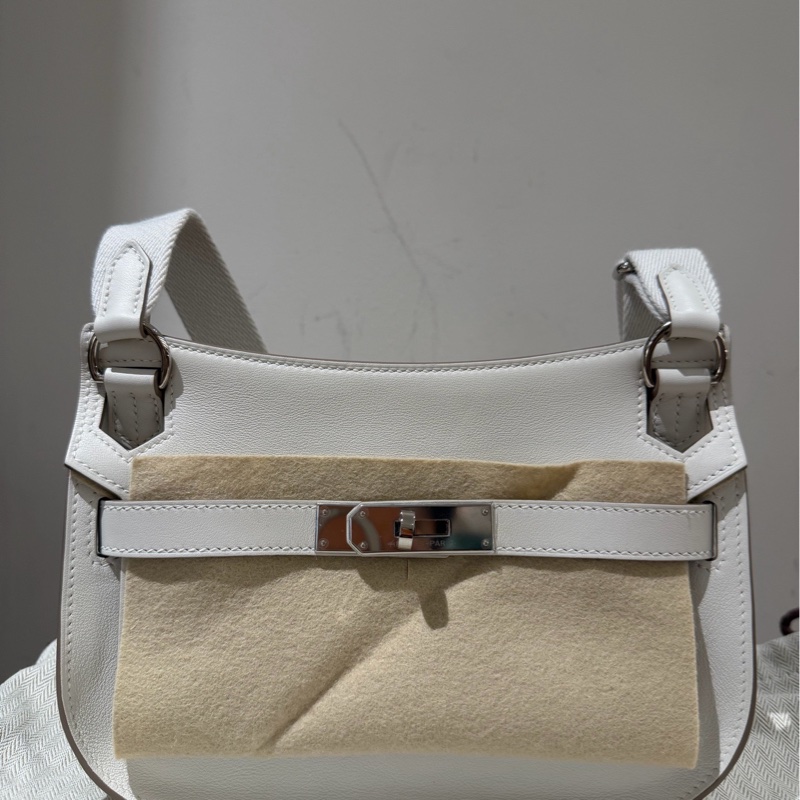 Hermes 愛馬仕 吉普賽 Jypsiere mini 淺灰色b刻 銀扣-1