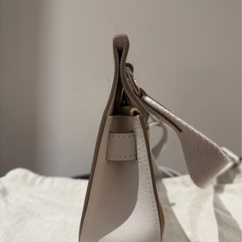 Hermes 愛馬仕 吉普賽 Jypsiere mini 淺灰色b刻 銀扣-4