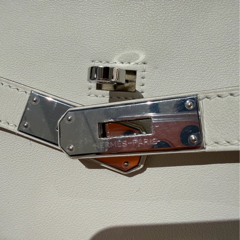 Hermes 愛馬仕 吉普賽 Jypsiere mini 淺灰色b刻 銀扣-12