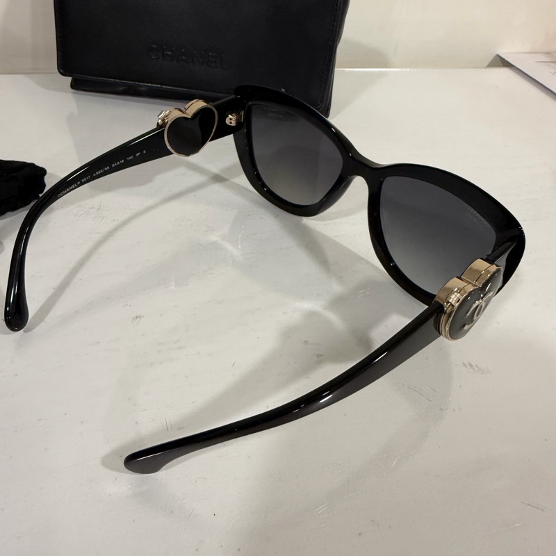 CHANEL 愛心墨鏡 情人節愛心 超可愛🩷-6