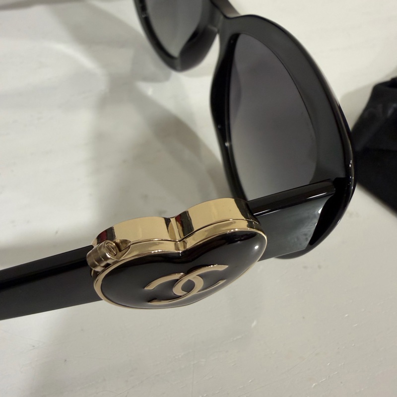 CHANEL 愛心墨鏡 情人節愛心 超可愛🩷-7