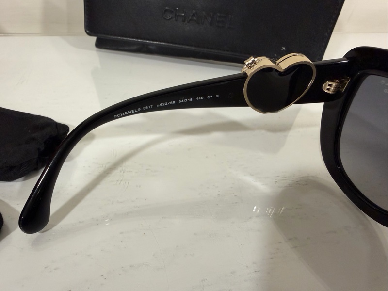 CHANEL 愛心墨鏡 情人節愛心 超可愛🩷-8