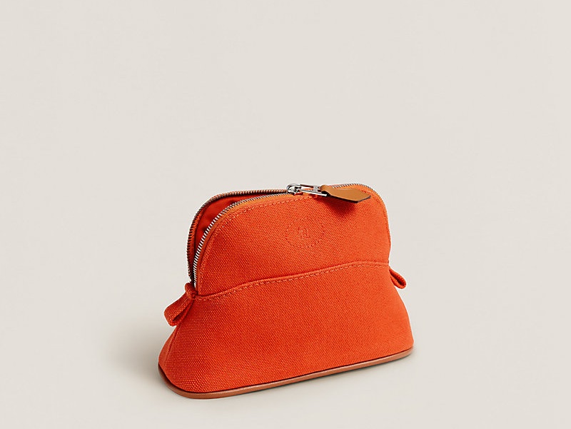 ✔️ Hermès 愛馬仕 mini Bolide 化妝包／手拿包／洗漱包-0