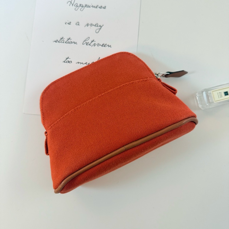✔️ Hermès 愛馬仕 mini Bolide 化妝包／手拿包／洗漱包-2