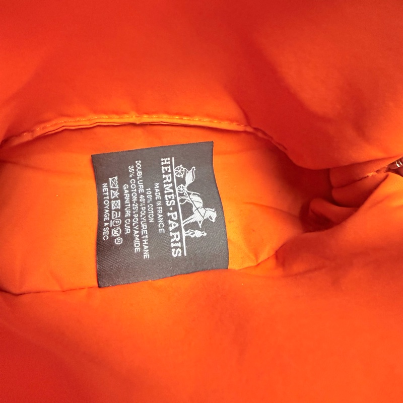 ✔️ Hermès 愛馬仕 mini Bolide 化妝包／手拿包／洗漱包-16